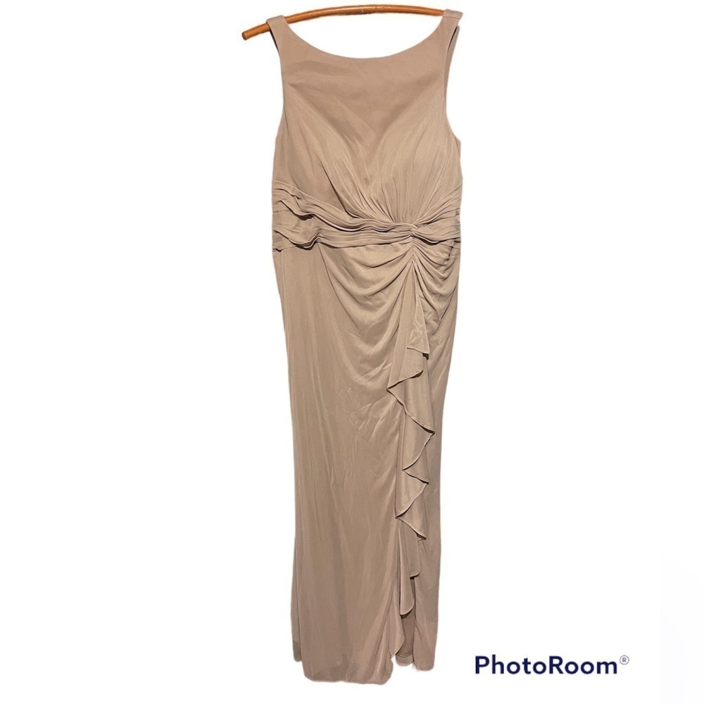 Azazie Maxi Short Sleeve Sleeveless Dress
